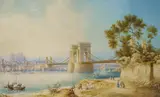 Deutscher Meister, Köln, Aquarell auf Papier
