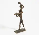 Bernhard Kleinhans, Paar, 1990, Bronze, braun patiniert