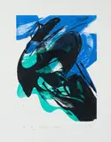 Kolphoo II by Karl Otto Götz, 1999, Farblithografie auf Velin, sold Nov 2020