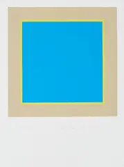 Winfred Gaul, Ohne Titel, 1971/2000, Farbserigrafie auf leichtem Karton