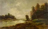 Charles-François Daubigny, Landschaft an der Oise