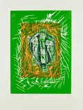 Markus Lüpertz, Parsifal, 1996, Farblithografie auf Bütten