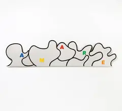 Michelangelo Pistoletto, Amare, 2006, Acciaio lucidato a specchio