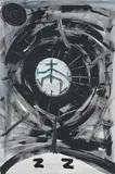 "War Planet" by A.R. Penck und Frank Breidenbruch, Acryl auf Leinwand, sold Dec 2020
