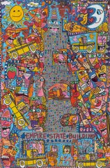James Rizzi, The King of New York, 2007, Acryl auf Leinwand