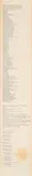 Food for Thought by Joseph Beuys, 1977, Offset, Fettfleck und Stempel (Free International University) auf Maschinenbütten, sold May 2021