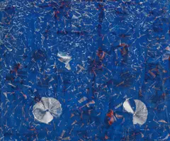 Max Ernst, "Enseigne pour une école de moustiques", 1961, Öl auf Leinwand