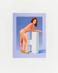 Mel Ramos, Hollywood Suite, 2010/11, Mappe mit neun Inkjet-Prints auf Velin: Jeweils: 30,5 x 23cm (50 x 40cm)