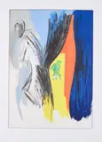 Allen Jones, Dance, 1999, Farbradierung auf festem Velin