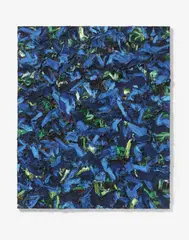"Feldstück 18/VIII" by Ralph Fleck, 2000, Öl auf Leinwand, sold Dec 2020