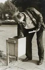 Benjamin Katz, Sigmar Polke, 1983, Gelatinesilberabzug