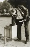 Benjamin Katz, Sigmar Polke, 1983, Gelatinesilberabzug
