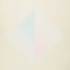 Jef Verheyen, Ohne Titel, Farbserigrafie auf Steinbach (Trockenstempel)
