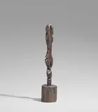 A. R. Penck, Ghost, Bronze, dunkelbraun patiniert