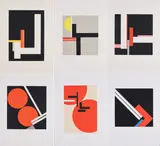 Walter Dexel, 6 Serigraphien 1920-30