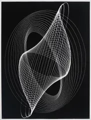 Ohne Titel (Schwingung) by Peter Keetman, Um 1950, Vintage. Gelatinesilberabzug auf Agfa-Brovira, sold Nov 2020