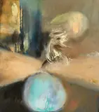 Thomas Helbig, Ohne Titel, 2006, Öl auf Karton, auf Faserplatte aufgezogen