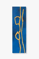 Martin Noël, "Heimito", 1996, Öl auf Holz, partiell geschnitzt