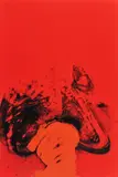 Otto Piene, Aus: Addis Abeba, 1972, Farbserigrafie auf Karton