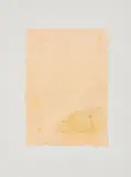 Joseph Beuys, Zelt und Lichtstrahl (Aus: Schwurhand), 1980, Aquatinta und Lithografie auf Papier, aufgewalzt auf grauem Arches