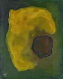 Otto Ritschl, Komposition, 1963, Öl auf Leinwand