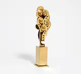 Arman, Trophée crosses violon, 1991, Bronze