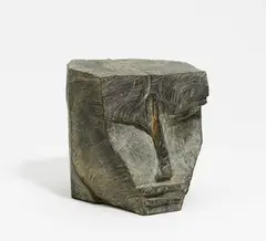 Kopf 088 by Dietrich Klinge, 1994, Bronze, grün patiniert, sold Dec 2020