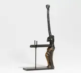 Venus à la giraffe by Salvador Dalí, 1973, Bronze mit beweglichen Elementen, silbern patiniert und partiell poliert, sold Dec 2020
