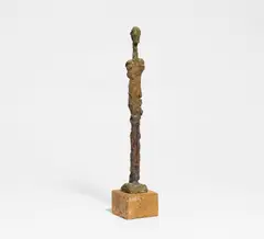 Michael Irmer, Ohne Titel, 1994, Bronze, braun patiniert
