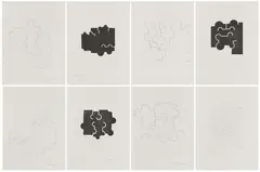 Ce maudit moi by Eduardo Chillida, 1983, Buch, Begleitband sowie eine Extrasuite, sold Jun 2021