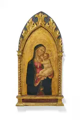Tuscan Master, Madonna mit Kind, 1370-1400, Tempera auf Holz