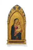 Tuscan Master, Madonna mit Kind, 1370-1400, Tempera auf Holz