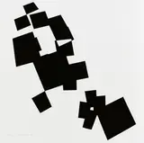 Dóra Maurer, Ohne Titel, 2015, Serigrafie auf Velin