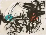 Wolfgang Opitz, Zwei Farben und... (II), 1992, Öl auf Leinwand