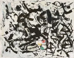Wolfgang Opitz, Zwei Farben und... (I), 1992, Öl auf Leinwand