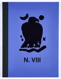 A. R. Penck, ein dich ten der tat - N. VIII, 1998, Mappe mit 9 Farbradierungen auf Velin, eingebunden in Publikation