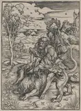 Albrecht Durer, Samson tötet den Löwen