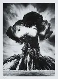 Russian Bomb (Semipalatinsk) by Robert Longo, 2011, Pigmentdruck auf Velin, sold Nov 2020