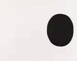 Reiner Ruthenbeck, 150 Gramm Farbe auf Leinwand, 1985, Dispersionsfarbe und Füllstoff auf Leinwand