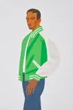 Alex Katz, Green jacket