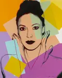 Karen Kain by Andy Warhol, 1980, Farbserigrafie auf Lenox Museumskarton, sold Dec 2020