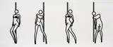 This is Shahnoza. 5 by Julian Opie, 2006, Screenprint, on Somerset Satin paper, with full margins,, sold Jun 2015