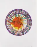 Round, from In a Spin, The Action of the World on Things, Vol. 1 by Damien Hirst, 2002, Etching with sugar-lift and aquatint in colours, on Hahnemühle etching paper, with full margins,, offered Jun 2015