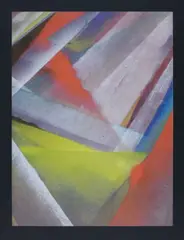 Untitled by Tauba Auerbach, 2011, Screenprint in colours, on black wove paper, with full margins,, sold Jun 2015