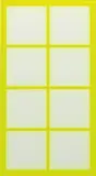 Ugo Rondinone, Passing Afternoon, 2006, Screenprint in yellow, on Plexiglas, the full sheet,