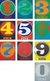 Robert Indiana, Numbers, 1968, The complete portfolio of 10 screenprints in colours, on Schollers Parole paper, the full sheets bound (as issued),