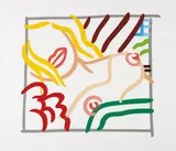 Tom Wesselmann, Bedroom Blonde Doodle with Photo, 1988, Screenprint in colours, on Arches 88 paper, with full margins,