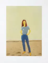 Harbor 10 by Alex Katz, 2006, Aquatint in colours, on Cartiere Magnani Corona paper, with full margins,, sold Jun 2015