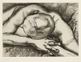 Lucian Freud, Reclining Figure