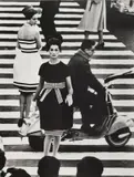 William Klein, Simone + Nina, Piazza di Spagna, Rome (Vogue)